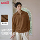 Baleno Cool Silk Lapel Sweater Men's Spring and Autumn Loose, Comfortable, Fashionable and Versatile Jacket Trendy American Heavy Men's Jacket