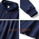 JEEP SPIRIT American Retro Hooded Cardigan Sweater Men's 2026 Spring Casual Loose Jacket Large Size Jacket Men's Top Trend Dark Blue XL 130 -150 Jin Jin is equal to 0.5 kg
