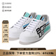 PRADA men's leather sneakers gift for men 4E3409 3KQL F0009 white multi-color 43 / brand original code 9