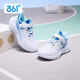 361 361 degree children's shoes, girls' sports shoes, children's shoes, new medium and large children's girls' mesh breathable boys' running shoes, light blue/361 degree white/eternal blue, size 33