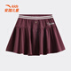 ANTA Children's Skirt Girls' Clothing 2026 Summer New Elite Culture Series Fashionable Pleated Skirt Burgundy Purple-2 130 cm
