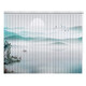SHIXUAN printed vertical blinds, fragrant, semi-blackout 1 square meter