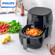 Philips (PHILIPS) household air fryer 4L or above, no need to turn over, double-layered pot, easy to clean, reduces 90% grease, fully automatic, 7 times fast heating HD9741/11