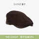 Xuanzi (SHINE) sea salt mocha series ebony brown forward hat high-end versatile commuting hat new Women's Day gift dark brown