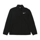 NIKE Dri-Fit solid color quick-drying woven training sports stand collar jacket men's black black M