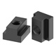 Jinggong (JINGGONG) t-type nut pressure plate trapezoidal block machine tool enlarged convex nut t-shaped block M8M10M12M16M20M24 high-quality 45# steel M6 (5 pieces)