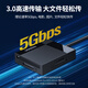 绿联USB3.0高速CF读卡器 多功能四合一读卡器 支持CF/MS/SD/TF型相机记录仪监控手机平板储存卡 线长1m