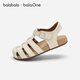 BALABALA balaOne children's shoes children's sandals girls' shoes 2026 summer new breathable casual shoes off-white 10301 26 (foot length 15.8-16.2/inner length 16.9)