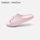 BALABALA balaOne children's shoes children's slippers boys and girls sandals 2026 Xiaxin non-slip indoor shoes dream pink 60301 33 (foot length 20.3-20.7/inner length 21.2)
