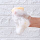 Wood pulp cotton scouring pad dishwashing sponge block water-absorbing magic wipe cleaning powerful decontamination kitchen dishwashing pot sponge wipe 5 pieces