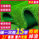 Qingya simulated lawn carpet, fake turf bedding, plastic outdoor artificial court, artificial fence, kindergarten green floor mat, 3 cm, newly upgraded 12-pin encryption and thickening, A-grade model (1 meter wide, 15 meters long) 15 square meters