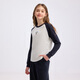 Hush Puppies children's clothing for children and girls 2026 spring new elastic waist and sweet slim long-sleeved crew neck shirt navy blue 160 cm