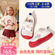 Inbemini children's toddler shoes 2026 spring foot protection boys functional shoes new girls kindergarten campus shoes campus red 16 inner length 12.4CM suitable for feet around 11.7CM