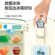 Xinge Children's Play House Toy Simulation Spray Refrigerator Upgraded Kitchen Set Press to Release Ice Music Early Education Simulation Life Home Appliances Parent-Child Interaction Birthday Gift for 3-4 Years Old Girls