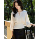 Demana Silky Drape Summer Elegant Satin Glossy Silk Shirt Pleated Strap Sleeve Shirt Women's Top