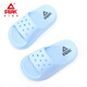 PEAK slippers for children 2026 new thick-soled boys' non-slip beach indoor and outdoor non-slip bathing sports girls' slippers Sky Blue 24-25 Inner length 16cm/foot length 15-15.7cm