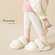 Children's wool socks, autumn and winter socks, wool boys and girls, Korean mid-calf autumn and winter plus velvet and thickening for winter warmth, 3 pairs, bow pink and white set, 5-8 years old, 6-8 years old, recommended foot length 16-19cm, comfortable, warm and skin-friendly