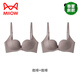 MiiOW front-button underwear for women with small breasts, large breasts, anti-sagging, seamless back bra, 2026 new style, brown + brown S (recommended 32/70AB 60--80Jin Jin is equal to 0.5 kg)