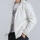 Brelrmon Plus Samtjacke Windbreaker Männer und Frauen Schweißjacke einschicht einschichten Herbst und Winter Windproof warme Weichschale Arbeitspeakkleidung koreanische Version Outdoor Jacke 9930a-2 Ginkgo White-Men [Camouflage] m
