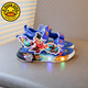 G.duck Nezha Sandals Boys Summer 2026 New Children's Sports Beach Shoes for Big Boys Cartoon Sandals Soft Bottom Black 33