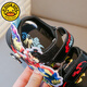 G.duck Nezha Sandals Boys Summer 2026 New Children's Sports Beach Shoes for Big Boys Cartoon Sandals Soft Bottom Black 33
