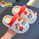 Benbenzhu Jieyangcang-Children's sandals and slippers for girls, summer cartoons, cute non-slip indoor bathing treasures, Tianlan 13 150 (inner length 14.5CM, suitable for foot length .5CM)