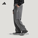 Adidas FOS series casual knitted sports pants paratrooper pants men's new Adidas official light sports dark gray XS