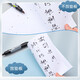 
Morning Light (M/G) Primary school students' anti-slip thickened pad transparent silicone writing pad student writing desk pad soft glue EVA exam homework mat cardboard calligraphy and painting Large size A4 / 2 pictures (random color 983X5)