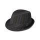 Mr DUCK new autumn and winter new British style herringbone wool jazz top hat outdoor warm hat for men and women MW36 MW362133 medium gray wheat brown (top hat S (52-55cm