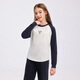 Hush Puppies children's clothing for children and girls 2026 spring new elastic waist and sweet slim long-sleeved crew neck shirt navy blue 160 cm