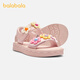 BALABALA balaOne BALABALA children's shoes children's sandals girls' shoes 2026 summer new soft elastic casual shoes dream pink 60301 27 (foot length 16.3-16.7/inner length 17.7)