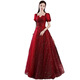 Mofu Toast Wear Bridal 2026 Spring and Autumn Red Wedding Banquet Puffy Gauze Skirt Engagement Evening Gown Skirt Lotus Pink XS