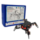 
UREBOT URB intelligent programming robot spider four-legged bionic children's toys APP control programming education enlightenment learning kit D package: standard version + ultrasonic + remote control (black) assembly