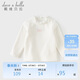 David Bella children's long-sleeved T-shirt autumn and winter girls' velvet warm casual velvet bottoming shirt