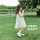 JELLYBABY Chinese style outdoor summer dress for girls, princess dress, children's mesh splicing dress, fairy dress