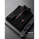 B PRORSUM Burberry zipper stand collar sweatshirt spring and autumn new fashion trend slim men's cotton T-shirt black M 165