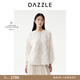 DAZZLE New Year Green Series Disu Tops Women's 2026 Spring White Long Sleeve Small Tops White S