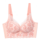 Modal bra push-up adjustable auxiliary breast support mid-thickness anti-sagging small breast side control anti-expansion underwear for women skin powder + skin powder 90A 40