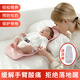 哺乳枕喂奶枕夏季透气婴儿抱抱托抱娃神器解放双手带娃哄睡喂奶宝宝哺乳枕腰凳 【适合0-12月】升级款+背带+凉席-蓝色