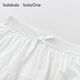 Balabala children's clothing children's half skirt girls 2026 summer new style sweet short skirt for children and big children with bows original white 10101 100