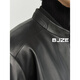 Piaget Zall BJZE men's 24 winter new high-end genuine leather jacket men's small stand-up collar executive commuting sheepskin jacket jet black 2XL