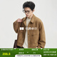 Piaget Zall Faux Suede Retro Casual Jacket Men's Jacket 2026 Spring New B611046 Brown M (170)