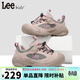 LEE KIDS children's shoes spring new children's running shoes outdoor non-slip mountaineering sports shoes for men and women pink 36