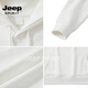JEEP SPIRIT Hooded Sweatshirt Men's 2026 Spring New Loose Casual Versatile Jacket Fashion Simple Letter Print Top Men White S
