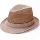 Sombrero Sombrero de verano para hombres Protección solar de mediana edad y ancianos Sombrero para el sol Sombrero fresco transpirable Sombrero de paja de malla Sombrero para el sol para hombre viejo Caqui oscuro M (57-58 cm) Cuerda a prueba de viento + soporte para sombrero
