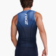 2XU Aero Series Triathlon Cycling Suit for Men Summer Outdoor Mountain Road Bike Quick-Drying Breathable Vest Midnight Blue S