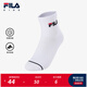 FILA antibacterial children's socks 2025 autumn new casual elastic mid-waist socks for boys and girls, standard white-WT 1-3 years old S