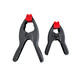 Duratec Clamping Force Clip à ressort réglable, puissant plaquette de travail du bois, Clip de modèle de serrage en plastique puissant en forme de coque