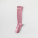 Xin Lishang thin calf socks for women yoga Pilates pressure quick-drying silicone non-slip stockings fitness skipping rope versatile high purple pair DY049 35-40 size