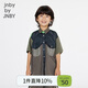 Jnby by JNBY New Jiangnan Buyi children's short-sleeved shirt summer 1P5210410 410/dark navy 140cm